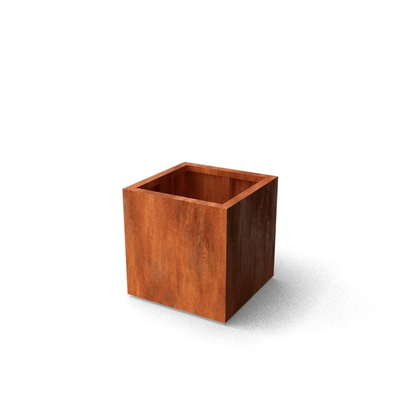 Geroba Blomlåda Quadra Corten 60x60x60cm