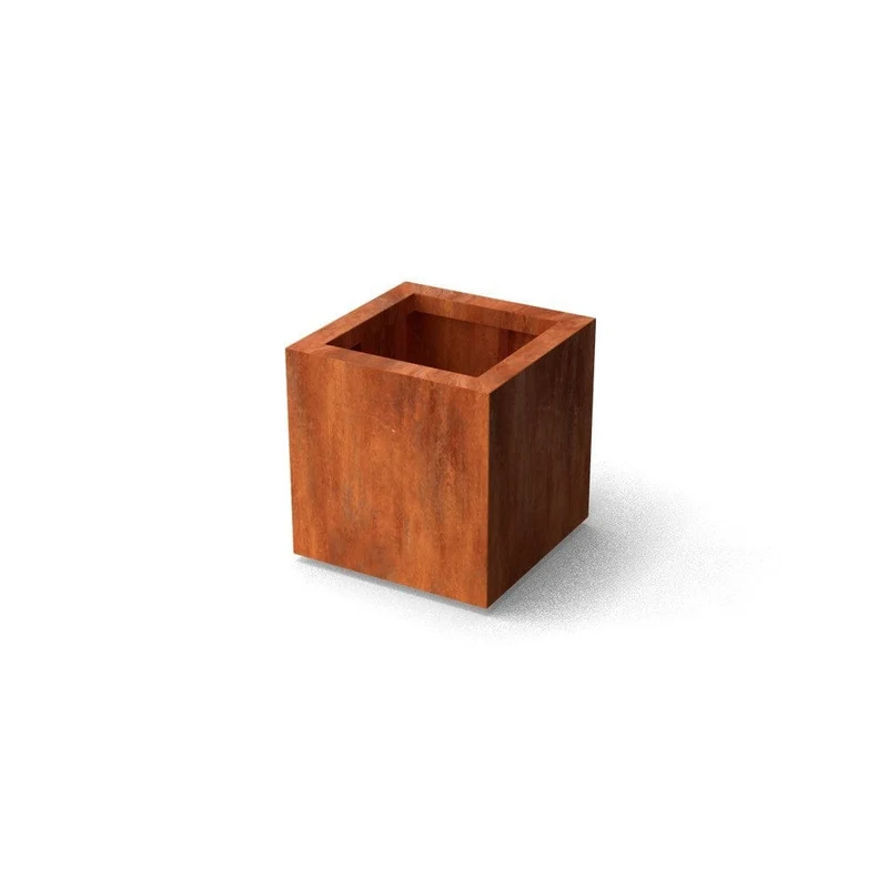 Geroba Blomlåda Quadra Corten 40x40x40cm