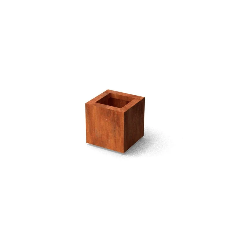 Geroba Blomlåda Quadra Corten 30x30x30cm
