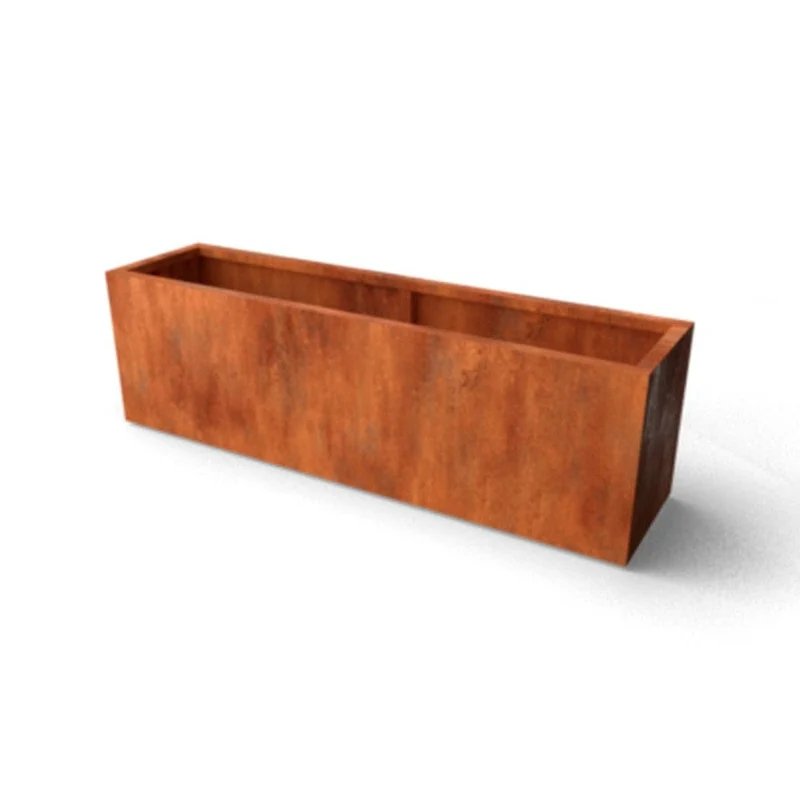 Geroba Blomlåda Artesa Corten 200x50x60cm