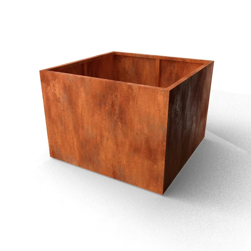 Geroba Blomlåda Artesa Corten 140x140x80cm