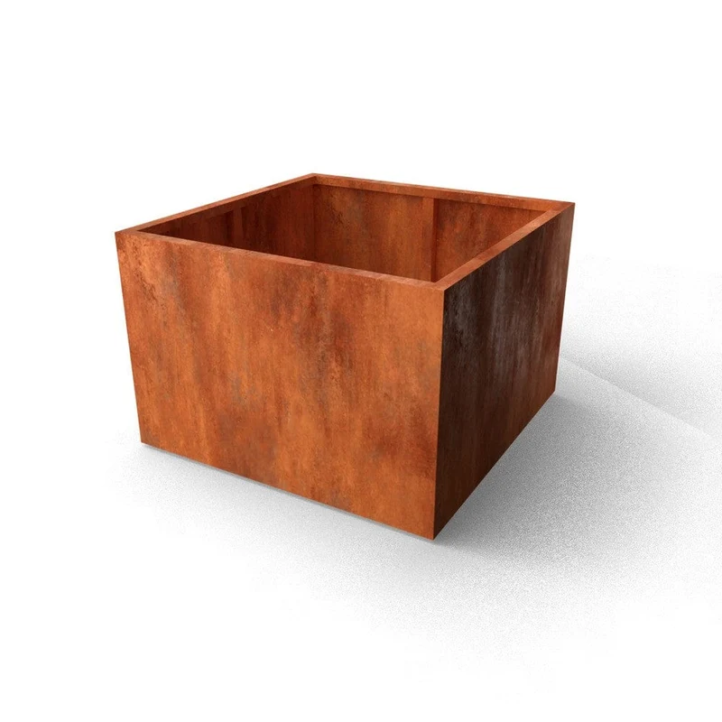 Geroba Blomlåda Artesa Corten 120x120x80cm