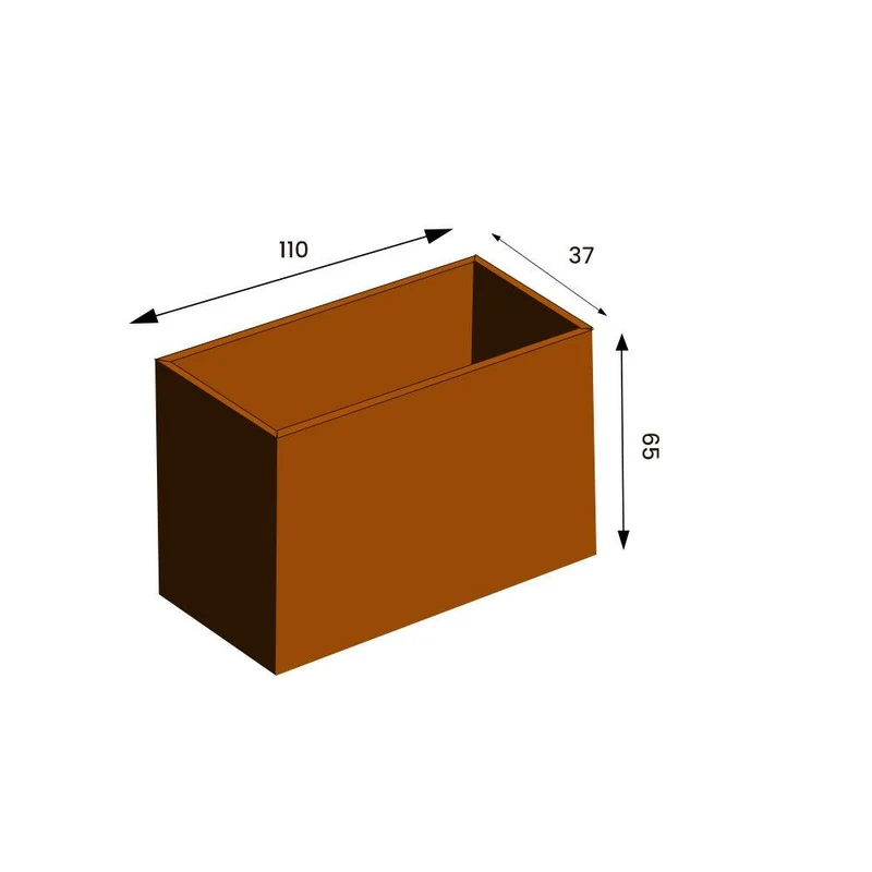GrillSymbol Blomkruka Lilly Corten